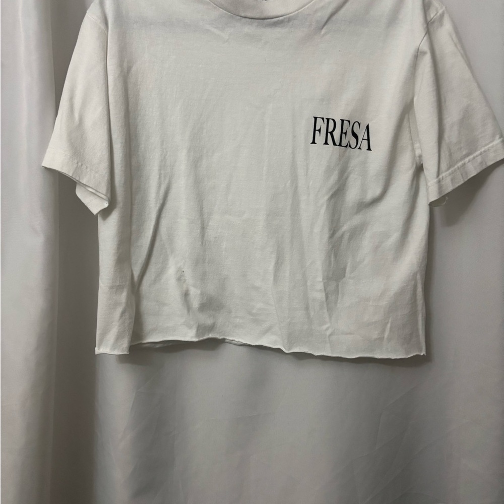 RESA White Crop Top